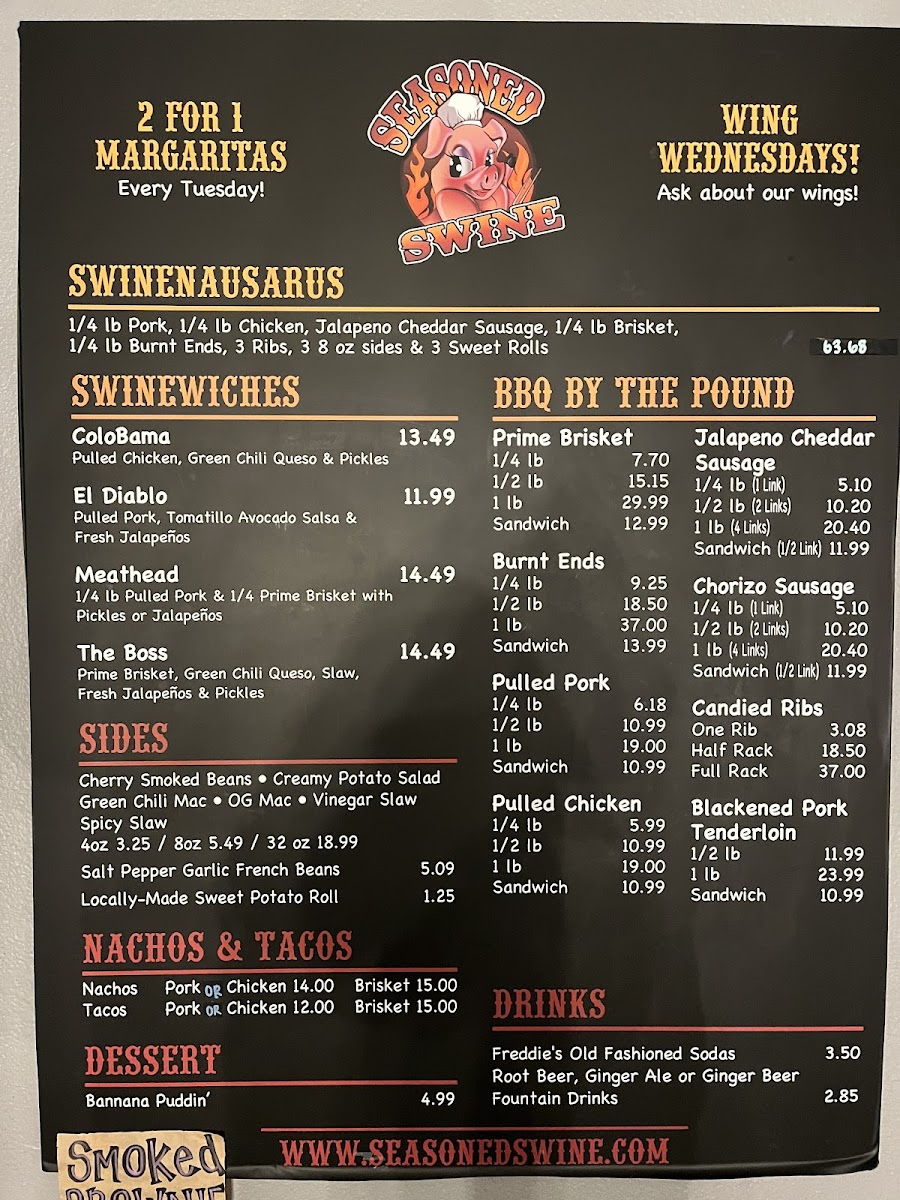 Seasoned Swine BBQ Menu - Image 4